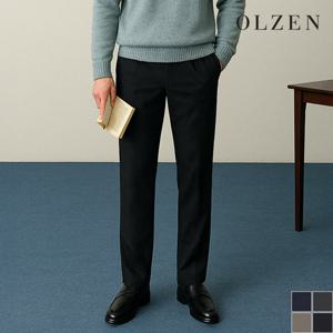 [올젠] 면 레이온 혼방 겨울 기모 팬츠 (ZPC4PP1801)