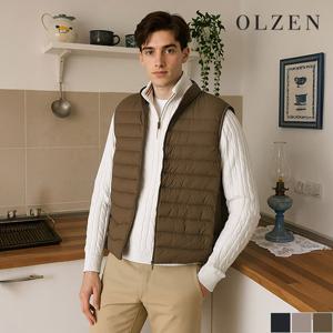 [올젠] 경량 심플 패딩 조끼 (ZPC4VP1802)