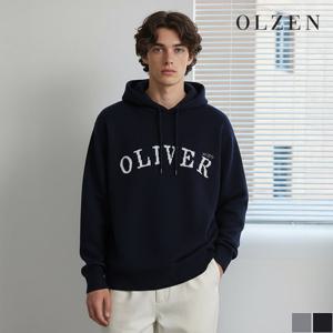 [올젠] 올리버 레터링 후드 니트 (ZMC4EH1101)