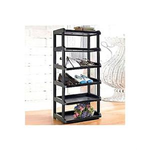 (리빙신발장 6단 대)현관 플라스틱 신발장 정리대