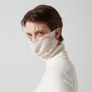 [먼싱웨어][40%OFF] 여성 플리스 기모 방한 마스크 베이지(MP422LWMO3)