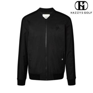 [헤지스골프] (HUJU4B614BK) 블랙 남성 니트 하이브리드 봄버자켓