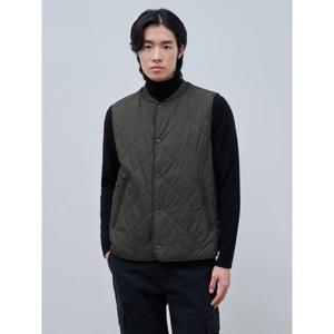 [빈폴멘] 퀼팅 패딩 베스트  카키 (BC4938CPVH)