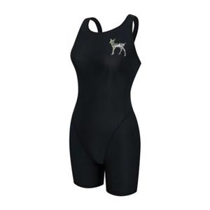 [아레나] (A4FL1CE01_BLK) 여성 디어베어 선수 3부 반신 레이서백