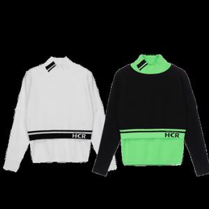 [힐크릭]여성골프티셔츠  보트넥크롭스웨터 1HCSWF2502._SC