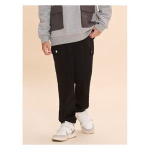 [빈폴키즈]면기모 스웨트 팬츠  블랙. (BI4921U035)