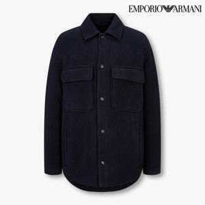[엠포리오 아르마니]남성 라운드 헴 헤링본 셔츠 자켓(A514310011)