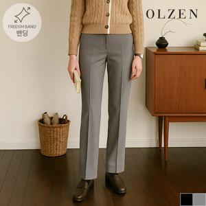 [올젠] 여성 프리즘 스탠다드 슬랙스 (ZLC4PP1101)