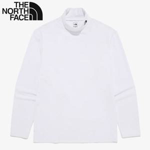 노스페이스 NT7XQ52B 남여 TNF 크로스 목 넥 긴팔 티셔츠 KR