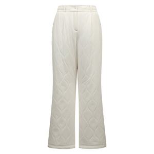 [링스] 여성 물결 퀼팅 와이드 패딩 팬츠 L21D4PT351_IV