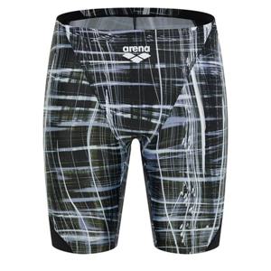 [아레나] 남성 일반 A4FM1MF14BLK 글로잉 4부 실내 수영복