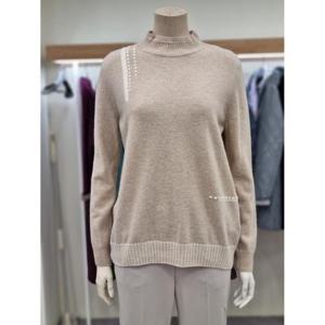 벨리시앙 세이브존07 혼방 반폴라 니트 KT3410