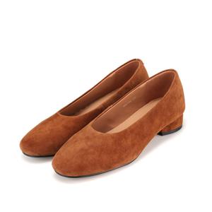 [바바라(슈즈)]데일리 스웨이드 플랫_BBH536_BR