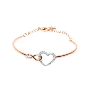 스와로브스키 인피니티 하트 뱅글 팔찌 5518869
