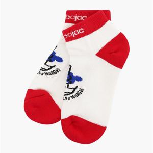 [까스텔바작]여성 배색 캐릭터 단목 양말 BGDMGO704_CC