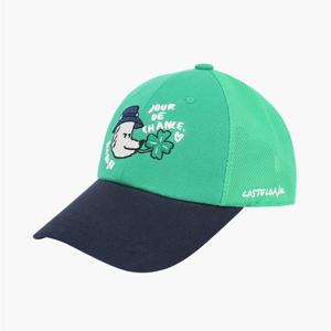[까스텔바작]남성 배색 포인트 메쉬 캐릭터 볼캡 BGDMGC207GR_CC