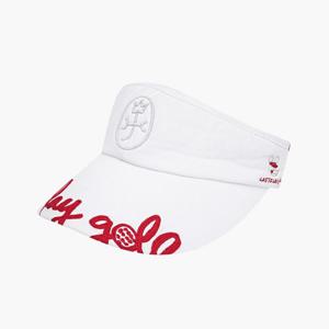 [까스텔바작]여성 자수 포인트 리본 썬캡 BGDMGC712W_CC