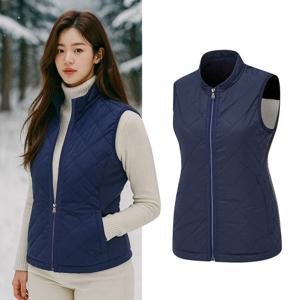 콜핑 여성 겨울 방수 퀼팅 경량 조끼