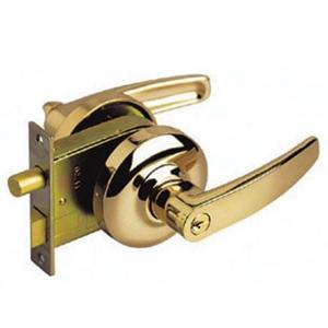 현대도어록 현관레버 9000 미래로 골드/안전성우수