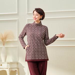 [마담엘레강스] 아리아나 기모 블라우스 K244BL01