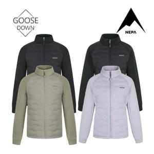 [네파 (행사)]남여 액티브 무봉제 튜브 하이브리드 구스 경량다운 7I72023/7I82023