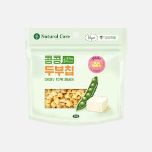 네츄럴코어 콩콩두부칩 인절미 60g 강아지 간식
