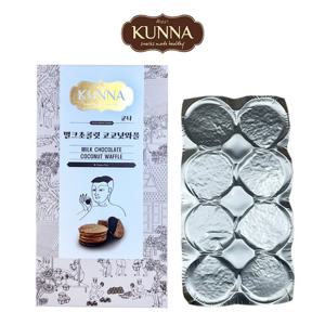 kunna 태국 쿤나 밀크초콜릿 코코넛 와플 90g