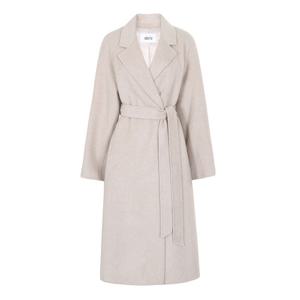 [에이비에프지]싱글 버튼 오버핏 핸드메이드 롱 울 코트 APY4ZC03J