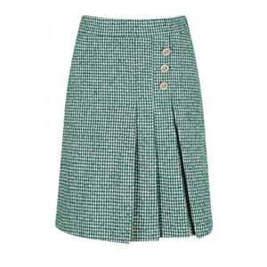 [레코브](레코브) 잔체크 단추 장식 스커트(LC61C1SK504S)