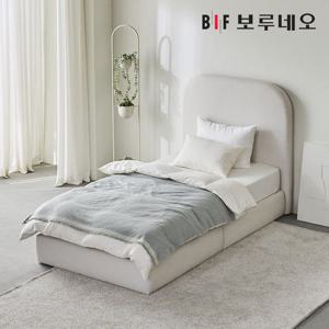 보루네오하우스 프라임 데프 패브릭 슈퍼싱글침대 유로탑매트 SS