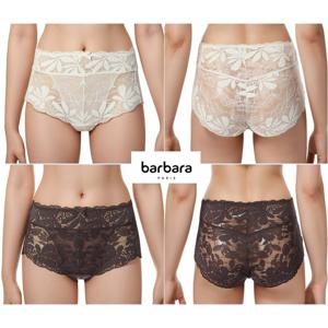 [바바라(언더웨어)]올레이스 플라워 미디 망사팬티ABP4438