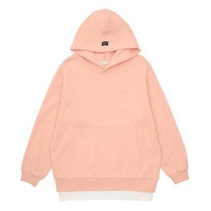 소이 세이브존04 오렌지 레이어드 후드티 22W0453