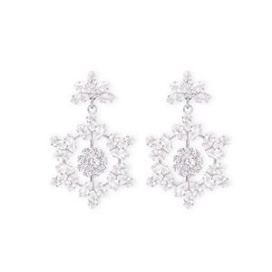 클레멘타인 눈꽃 귀걸이