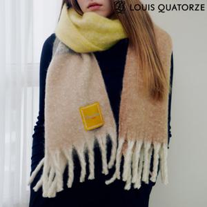 [루이까또즈(스카프)](2DHW811YE) 모헤어 머플러 그린란드 옐로우