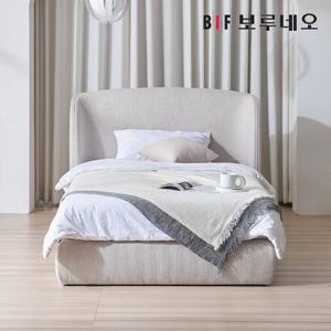 보루네오하우스 프라임 밀드 패브릭 슈퍼싱글침대 SS 유로탑매트