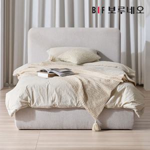 보루네오하우스 프라임 멜드 패브릭 슈퍼싱글침대 SS 본넬매트