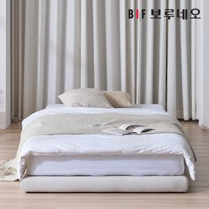 보루네오하우스 프라임 라멜 패브릭 침대 프레임 유로탑매트 SS