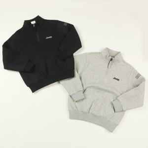 [지프키즈]기모 반넥 아노락형 맨투맨  KP4TSU848