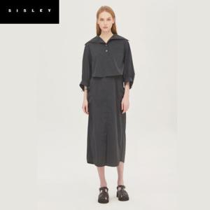 [시슬리]하린 셔츠형 원피스_SAOPC2431