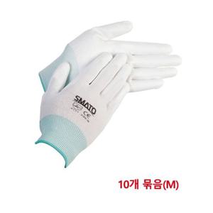 스마토 PU-PALM장갑 흰색 M PU-6712(10조