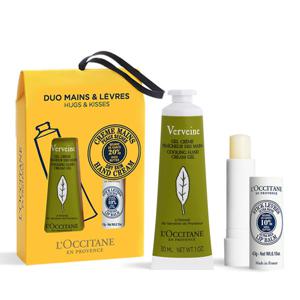 [록시땅][기프트] 버베나 핸드 & 시어 스틱 립 밤 듀오