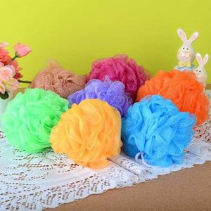 칼라 샤워볼 1P 샤워타올 샤워퍼프 때타올 때수건