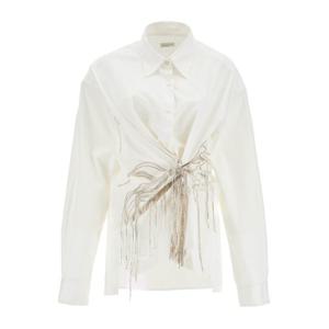 드리스반노튼 클릭스 자수 코튼 셔츠 2420107439295 8