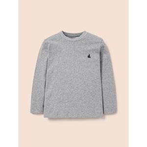 [빈폴키즈] [빈폴키즈] 수피마 베이직 라운드 티셔츠 그레이 (BI5141UE23)