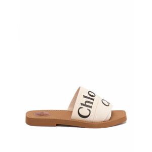 [CHLOE] 라프리마 여성 샌들 woody 플랫 CHC22U188Z3101 화이트 /8