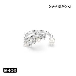 [스와로브스키] Constella 로듐 오픈 링 5705598_5705599