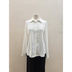 숲  (SB3LS90) 심플 카라 긴팔 블라우스