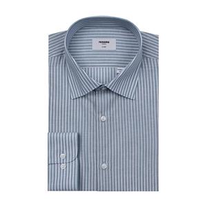 [레노마(셔츠)]린넨혼방스트라이프셔츠ROSSG0033GE