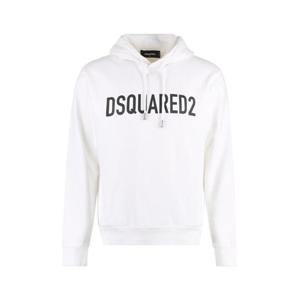 디스퀘어드2 후드 티셔츠 S74GU0664S25538 100 WHITE