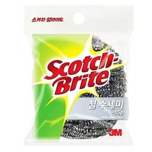 3M 스카치 브라이트 철수세미 45g 1개입
